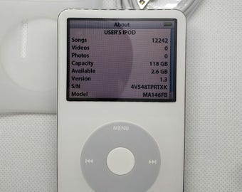 Apple Ipod Video 5th Generation Classic 30GB A1136 W/ New