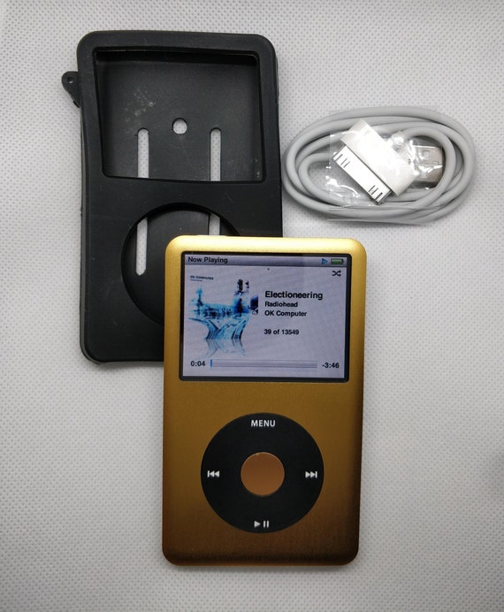 バッテリー良好(12時間再生) iPod classic M9268J 40GB White 第4世代 Apple 動作品 本体 USBケーブル セット iPod classic 160GB ブラック MC297J⁄A バッテリー良好 11c20 Apple