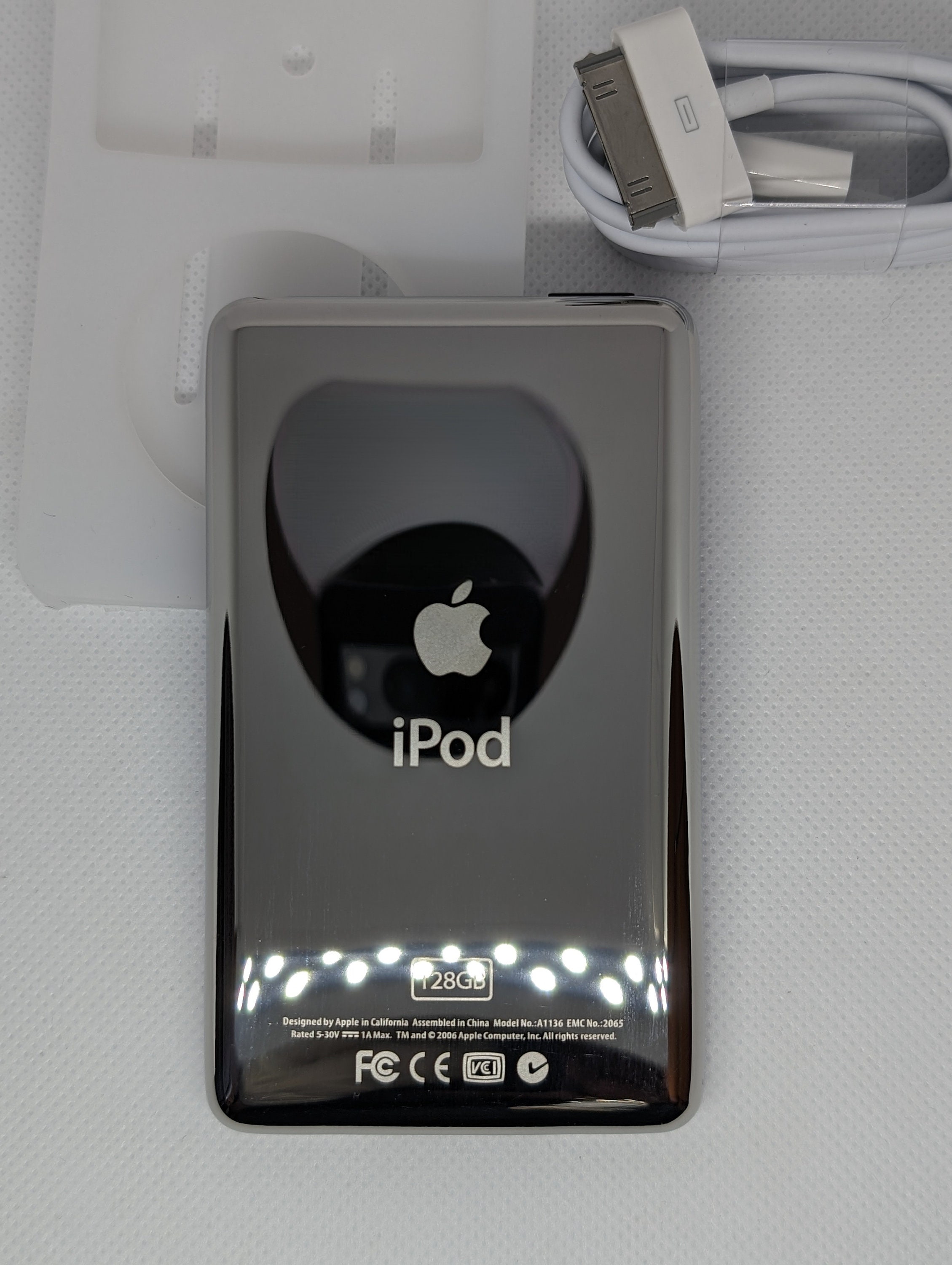 Bluetooth内蔵 ipod classic 512GB/3000mAh Custom 512GB Taptic Mod All Blue iPod Classic 7th Gen - 3000mah