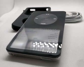 Apple iPod Classic - 第5世代、ブラック（3000mAhバッテリー