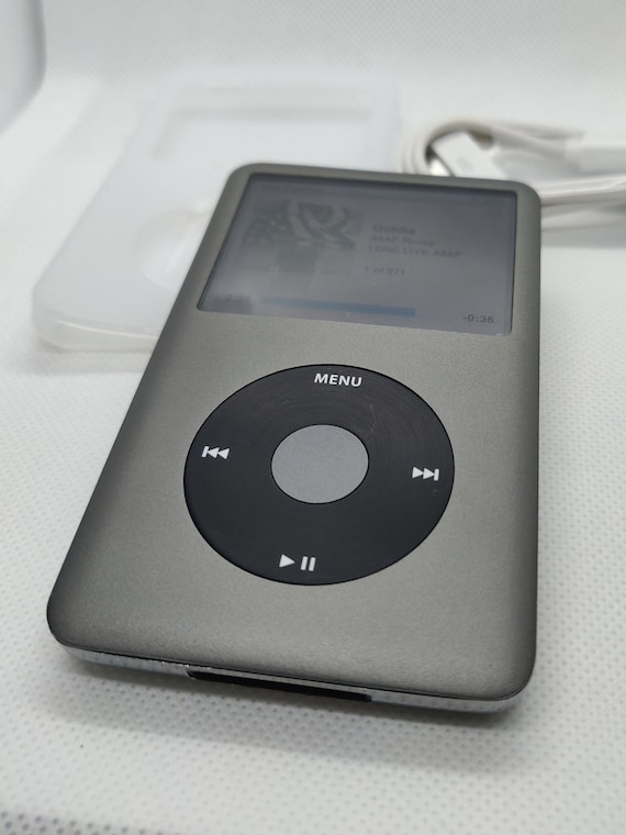 Apple iPod グレー Apple Ipod Classic - 7th/6th Gen, Grey (3000mah Battery