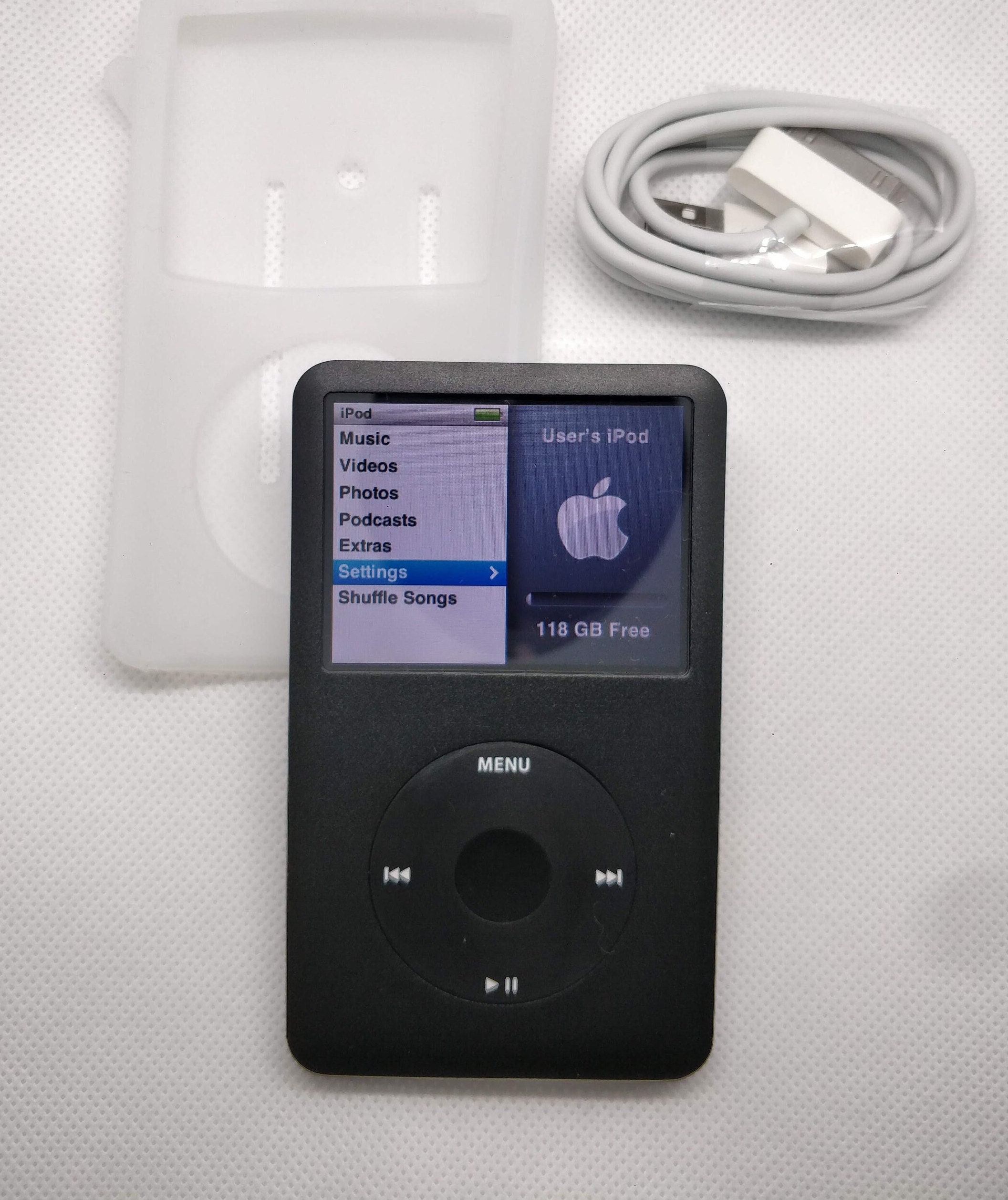 Apple IPOD CLASSIC MP3 Player - 7th Gen - 160GB - Black - Fully Refurbished!