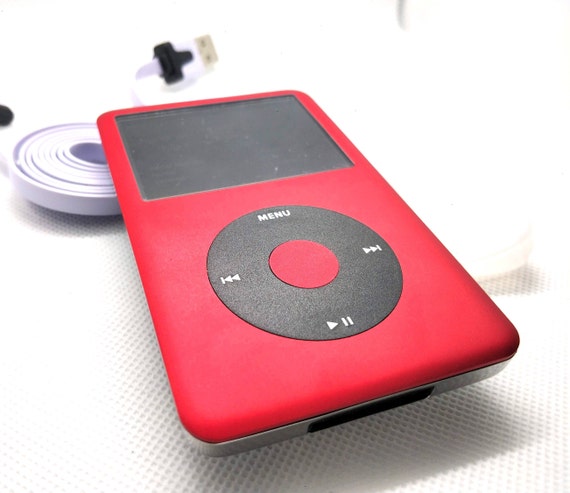 Apple Ipod Classic - 7th/6th Gen, Red+black (3000mah Battery