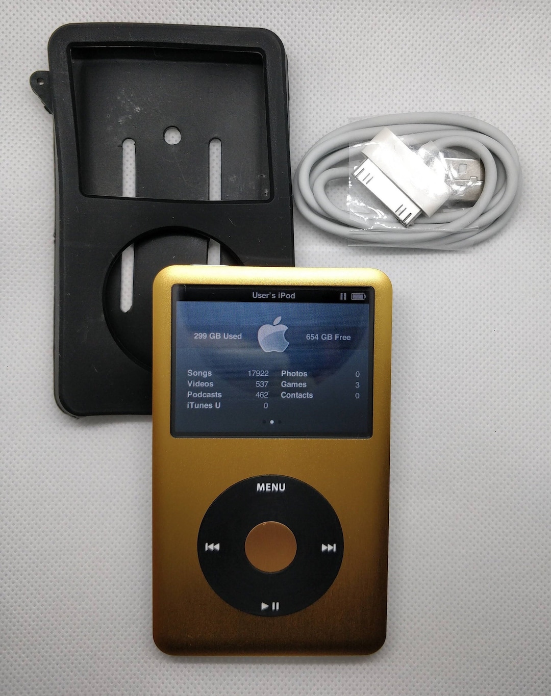 Apple iPod classic 120GB Black 2471 From Japan | eBay