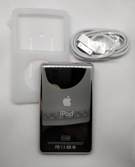 Apple Ipod Classic - 7th/6th Gen, Red+white+grey (3000mah Battery
