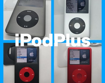 Apple iPod Classic - 第 5 世代、クリア+ブラック (3000 mAh