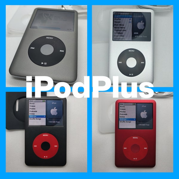 create your own Apple iPod Classic - 6th/7th gen, 3000mah battery