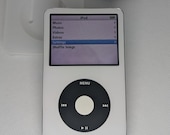 Apple Ipod Classic - 5th Gen, White+black (3000mah Battery