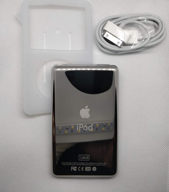 Apple iPod Classic - 第 7/6 世代、シルバー (3000mAh