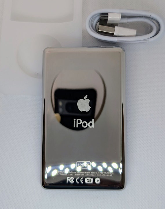 Apple Ipod Classic - 7th/6th Gen, Blue+white (3000mah Battery