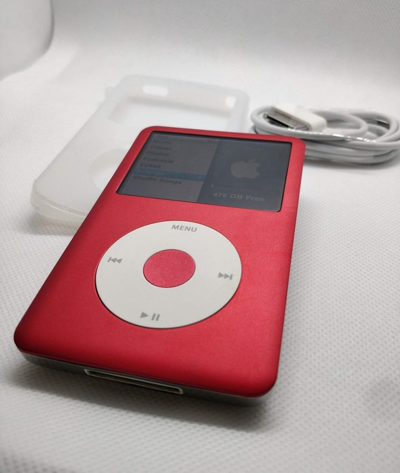 Apple iPod Classic - 第 7/6 世代、赤 + 白 (3000mAh Apple iPod Classic - 第 7/6 世代、赤 + 白 (3000mAh