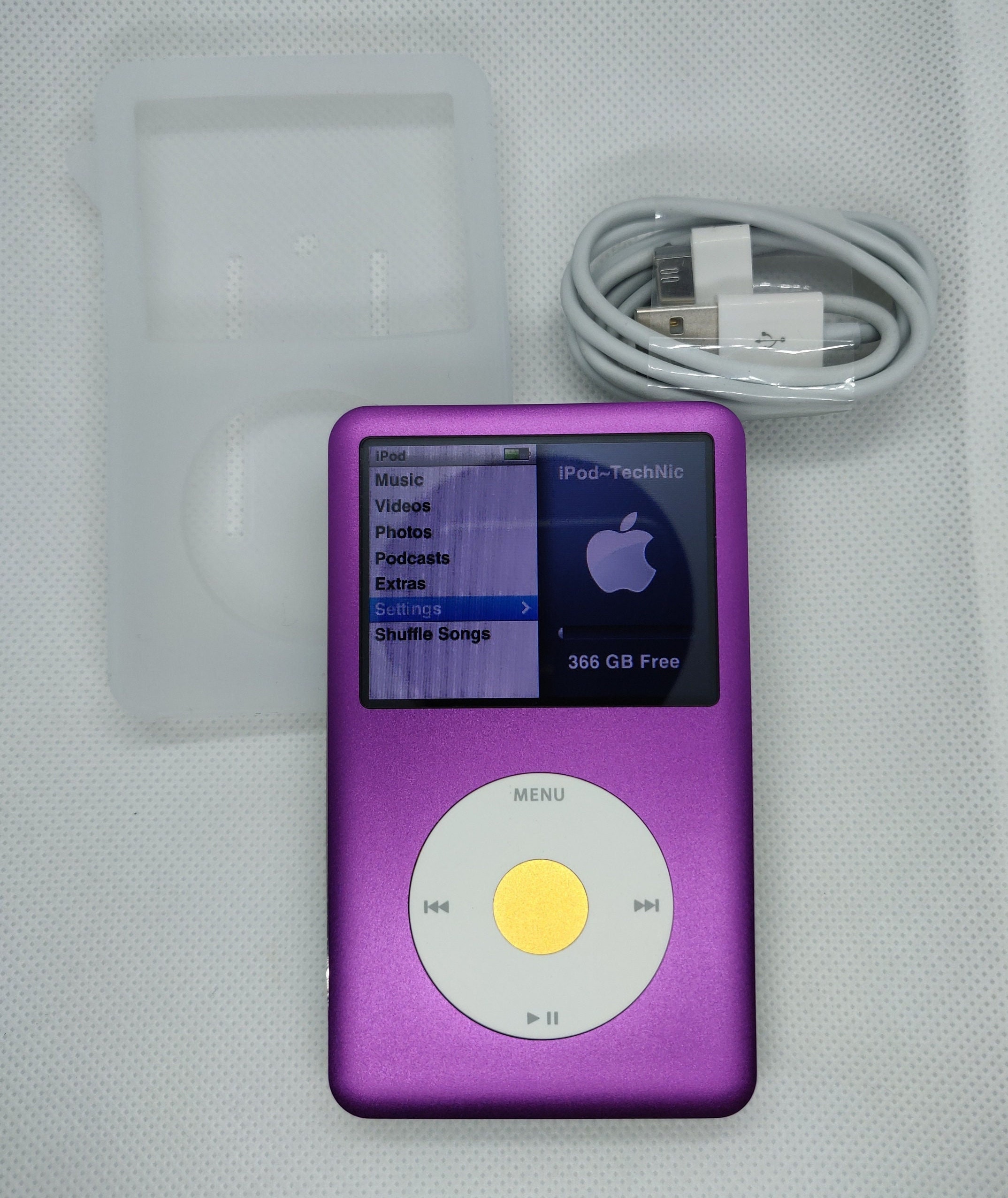 ポータブルプレーヤー Apple iPod classic 80GB Apple iPod Classic 80GB 80 GB Silver | Guitar Center