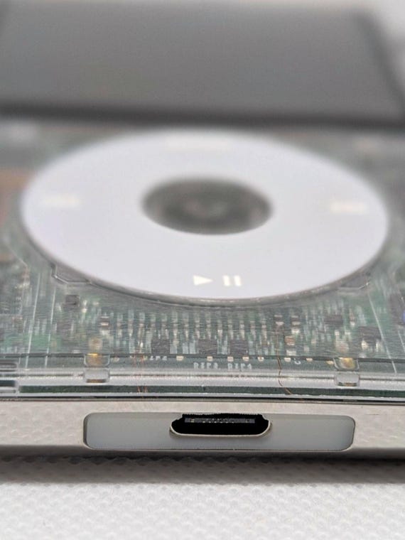 USB-C Modded Apple Ipod Classic - 7th Gen, 3000mah Battery - Etsy