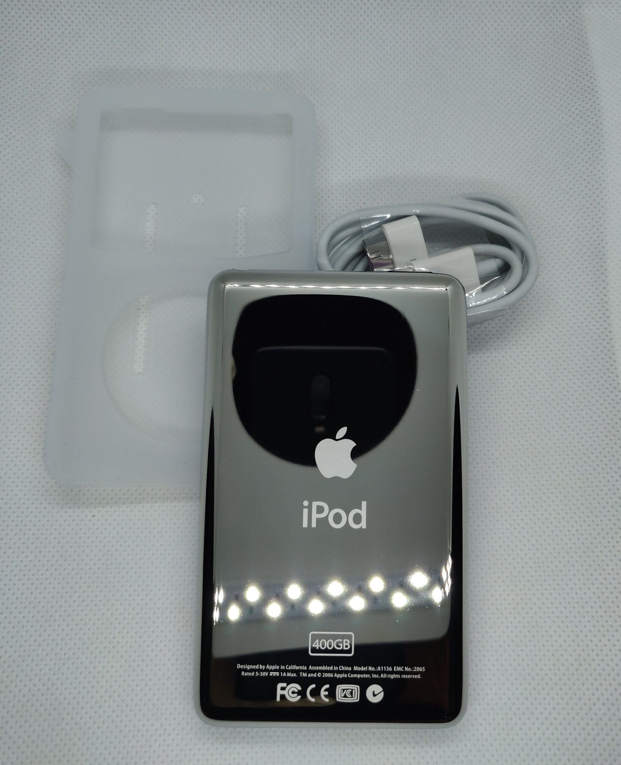 Apple Ipod Classic - 7th/6th Gen, Purple+white+gold (3000mah