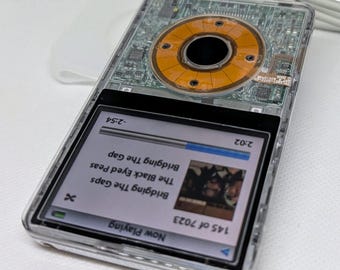 Apple Ipod Classic - 5th Gen, Clear+black 2 (3000mah Battery