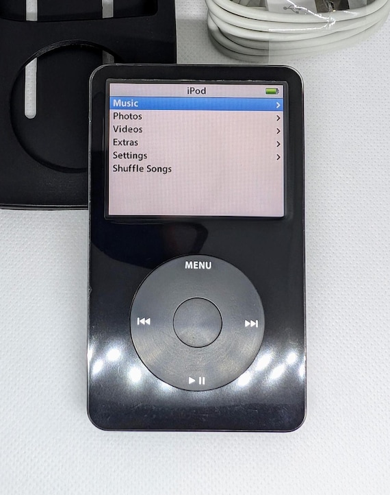 Apple Ipod Classic - 5th Gen, All Black (3000mah Battery