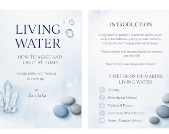 Living Water Wellness Guide: Natural Hydration Methods (PDF Download)