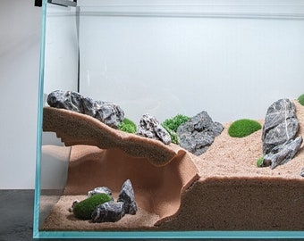 Aquarium/Terrarium Natural Corner Underground Home (XL)