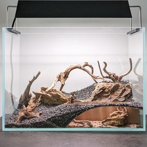 Aquarium Natural Corner Underground Cave (M)