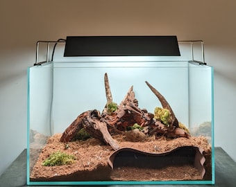 Terrarium/Aquarium Underground Natural Cave (L)