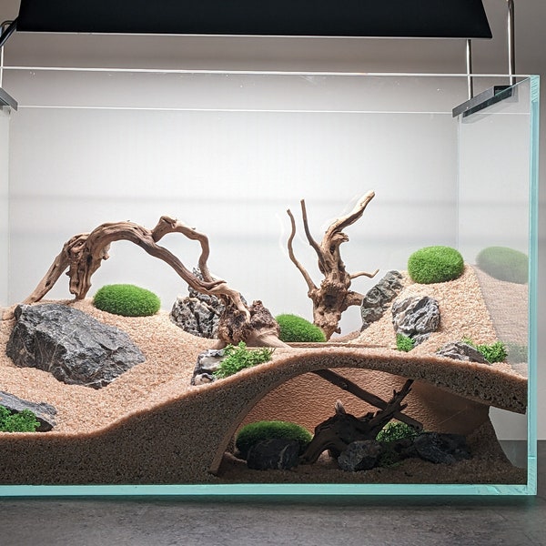 Aquarium/Terrarium Natural Corner Underground Home (M)