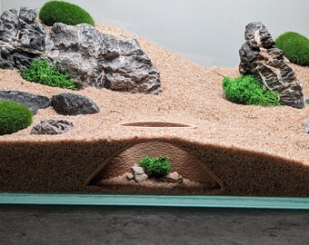 Tiny Aquarium Arched Underground Cave