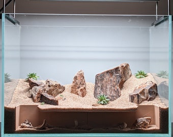 Grotta per acquario e terrario 4 in 1, 3 misure