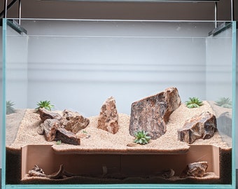 4 in 1 Aquarium and Terrarium Cave, 3 sizes