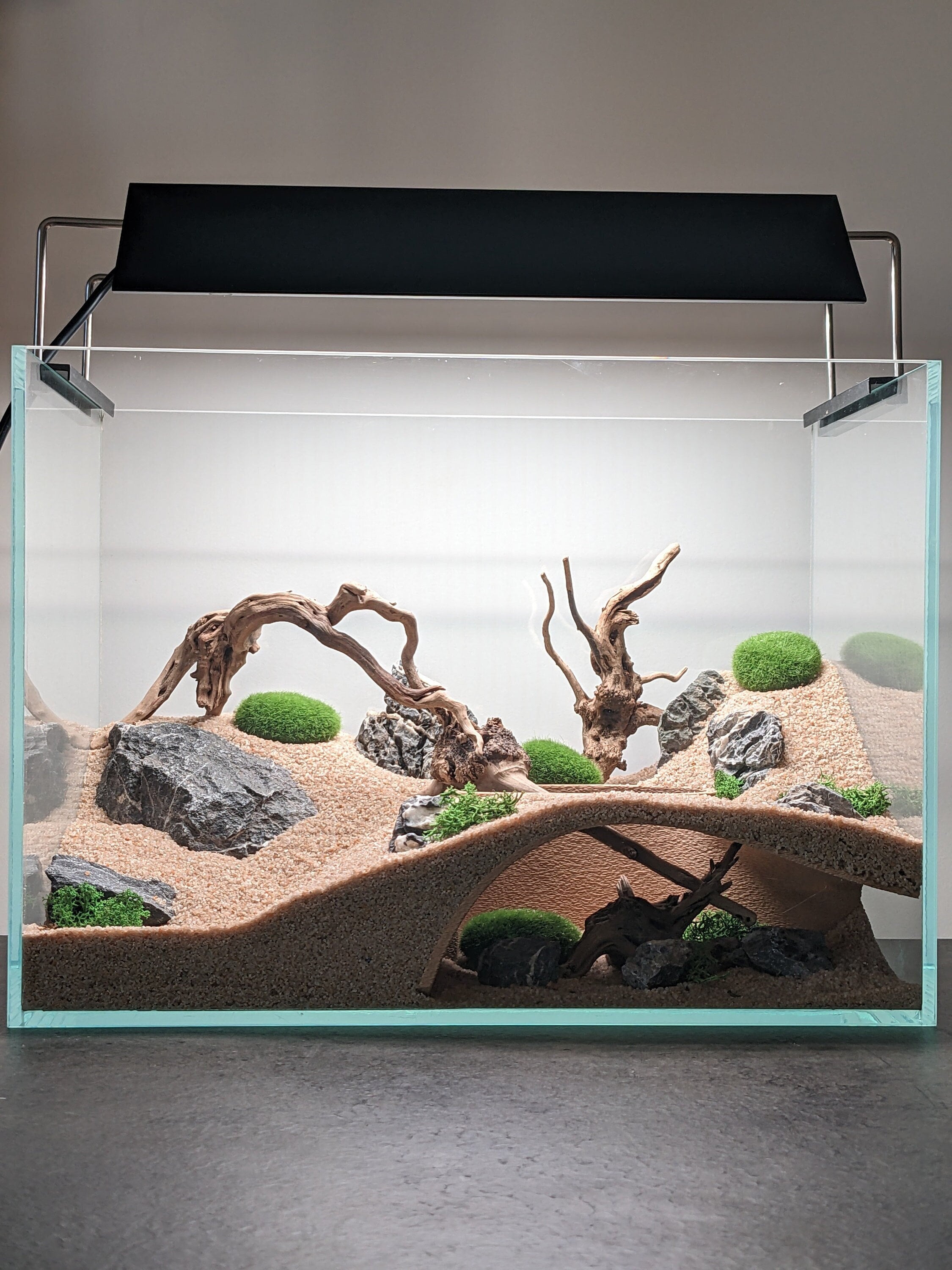 Aquarium/terrarium Natural Corner Underground Home (M) - Etsy
