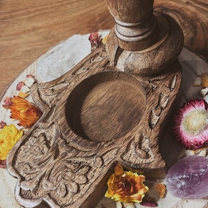 Mango wood incense burner / incense sticks / incense cones