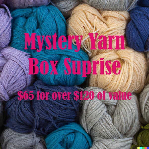 Mystery Boxes for Yarn Etsy