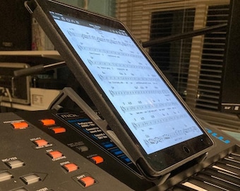 Archivos de impresión 3D para el soporte para tableta iPad Yamaha MODX