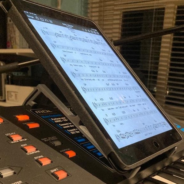 3D Print bestanden voor Yamaha MODX iPad Tablet houder