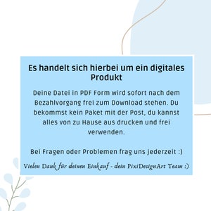 To-Do Listen Vorlagen, Tages- Wochen- Monatsübersicht, Druckbare Checkliste im PDF Format, A4, A5, A6 und Umschlagmethode6 Bild 7