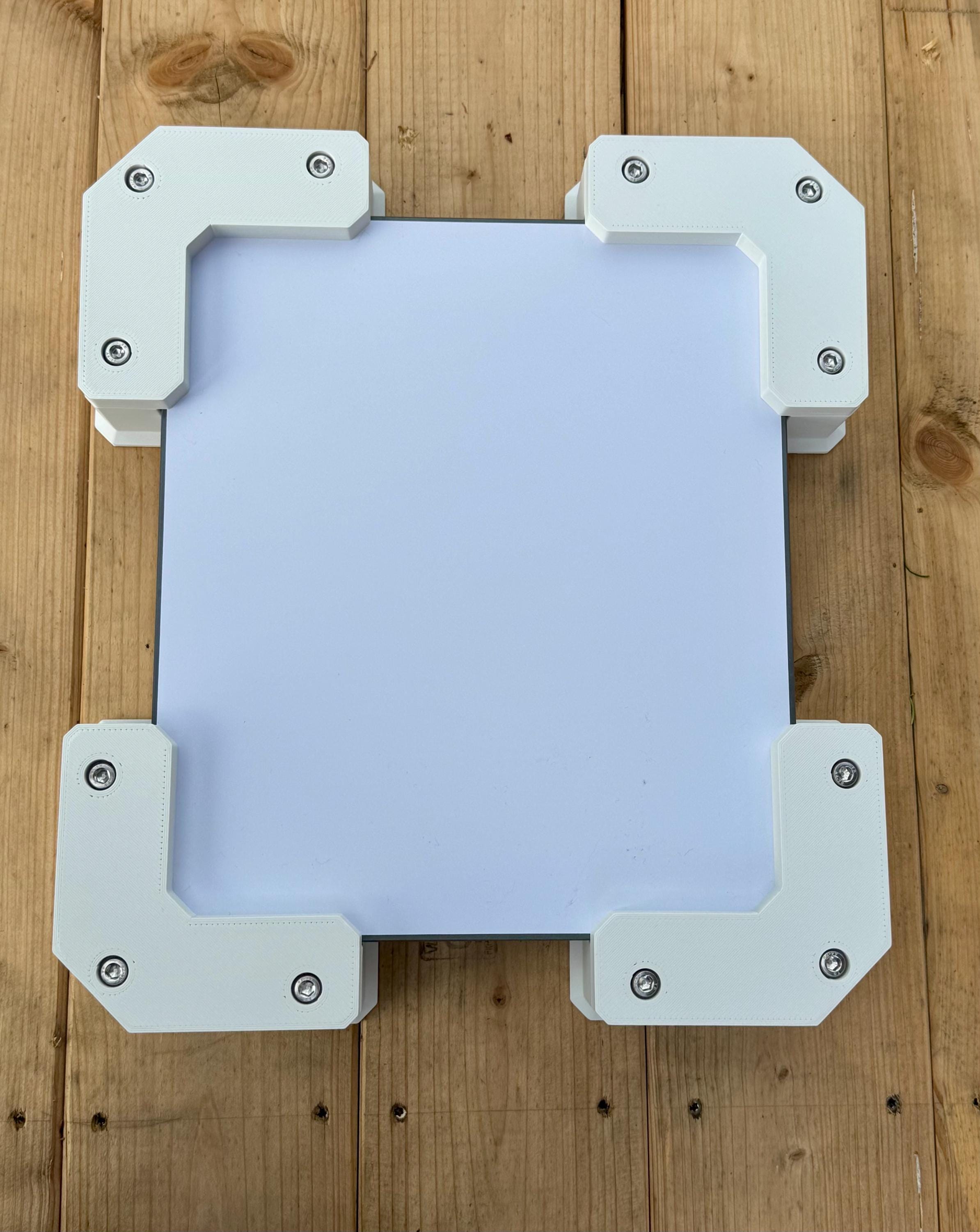 Supporto Starlink A Forma Di U Regolabile 30-50mm – Adattatore In Acciaio Inox Per Antenna Starlink Su Balcone, Camper, Yacht E Ringhiere