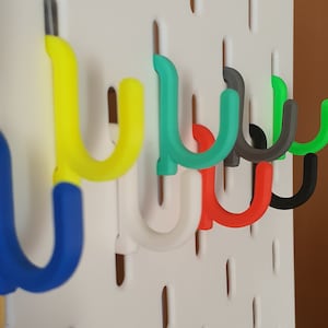 Ganci per pannello forato IKEA SKADIS - 2 misure e colori diversi