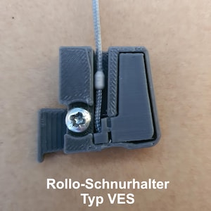 Reserveonderdeel voor Velux rolgordijn koordhouder / koordspannerset type VES