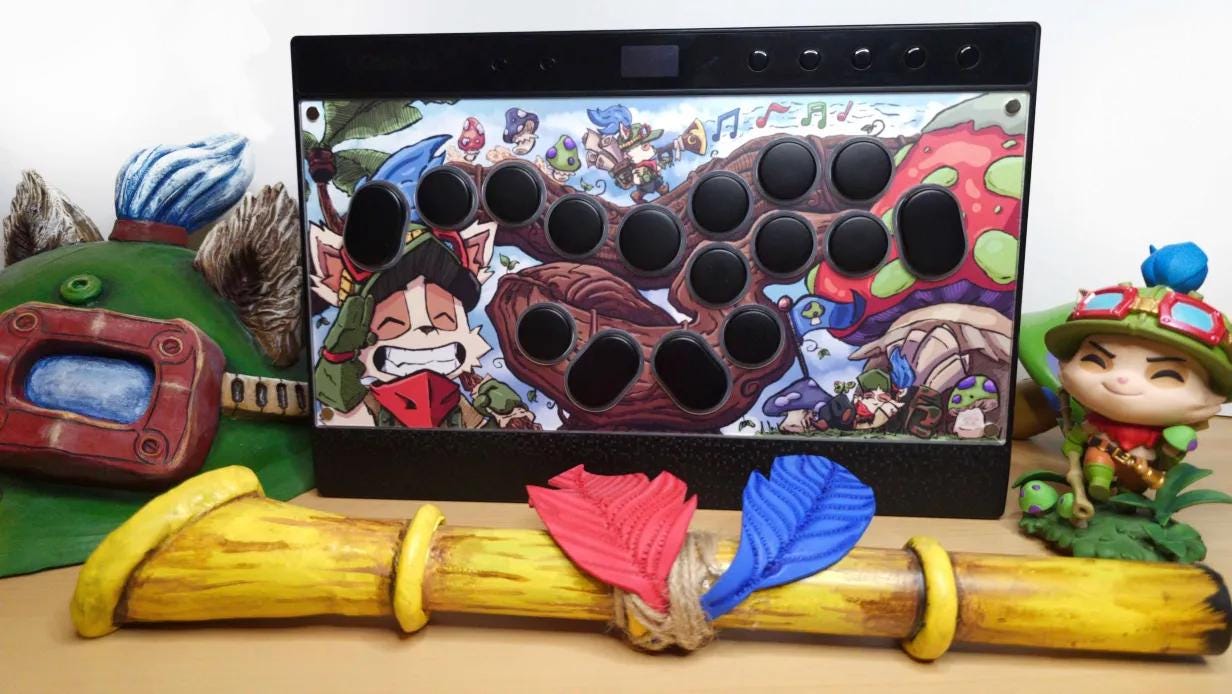 Teemo 2XKO Haute42 C16-s (cosmox) Art Print and Cut for Leverless