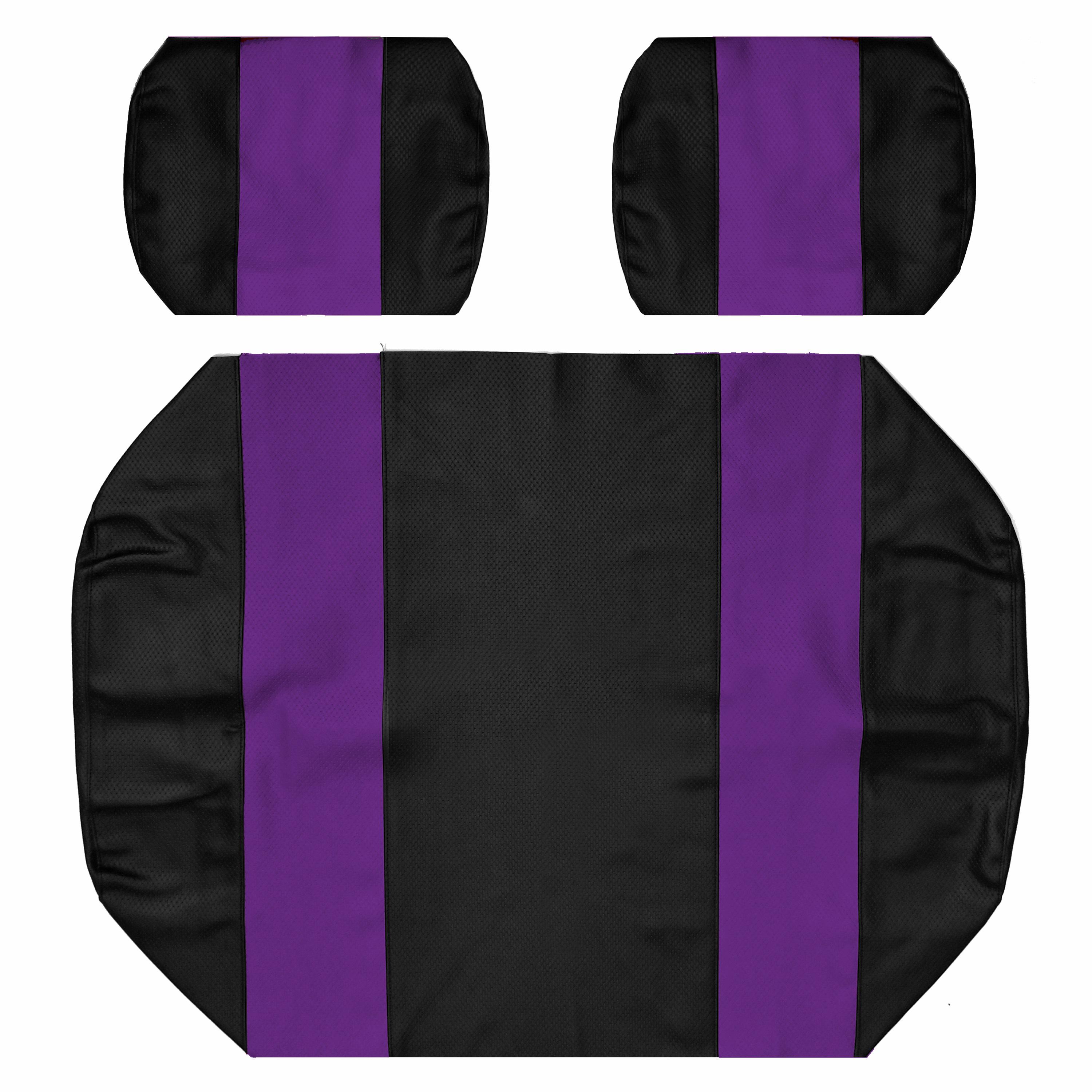 Coprisedili Anteriori Per Carrello Da Golf EZGO RXV (2008+), In Vinile Di Grado Marino, Con Cucitura A Diamante, Facili Da Installare Con Cinghie Regolabili. Impermeabili E Resistenti Al Sole.