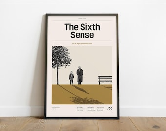 The Sixth Sense Inspired Poster – Alternative Modern Minimalist Art Print (Instant Digital Download)
