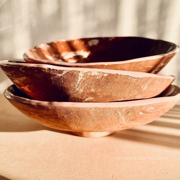 Earthenware Bowl Etsy