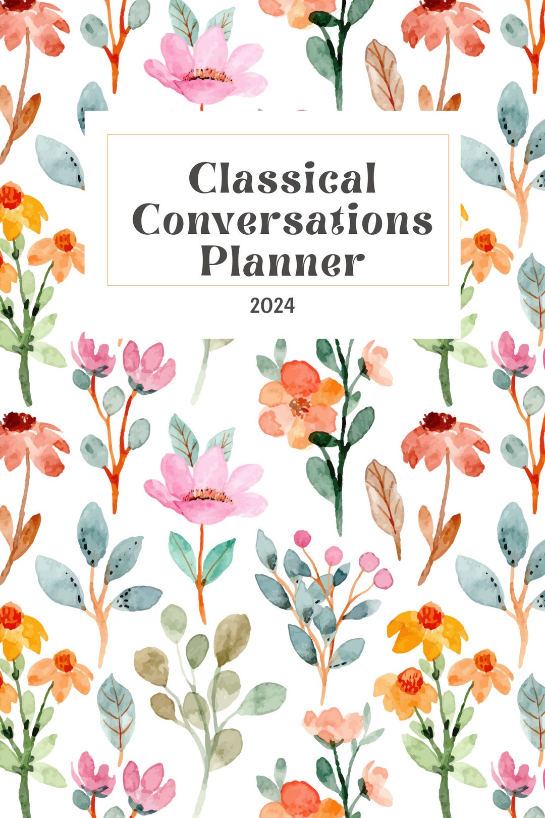 2024 Classical Conversations Planner - Etsy