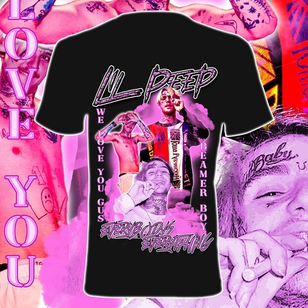 Lil peep merch love clearance