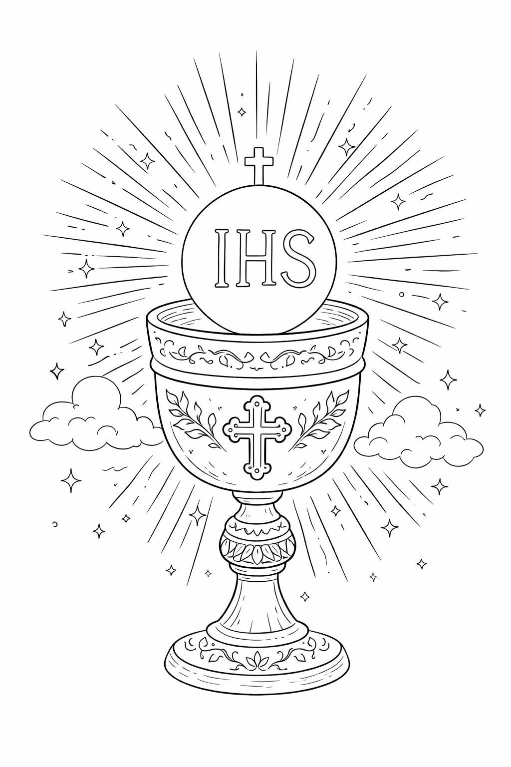 Catholic Coloring Pages for Kids and Adults Printable Bundle Catechism ...