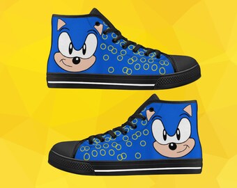 Schoenen Jongensschoenen Sneakers & Sportschoenen Kid's Sonic Slip On Sneakers Gesp Stijl Schoenen 