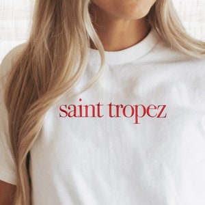 Saint Tropez T Shirt Etsy 