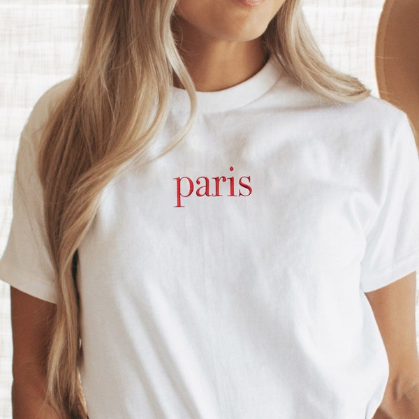 Embroidered T Shirts Etsy