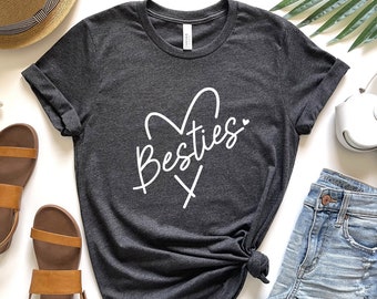 Best Friend Shirt, Besties Shirt, Best Friend Gift, Matching Best Friend Shirts, Couple Bestie Shirt, BFF Shirt