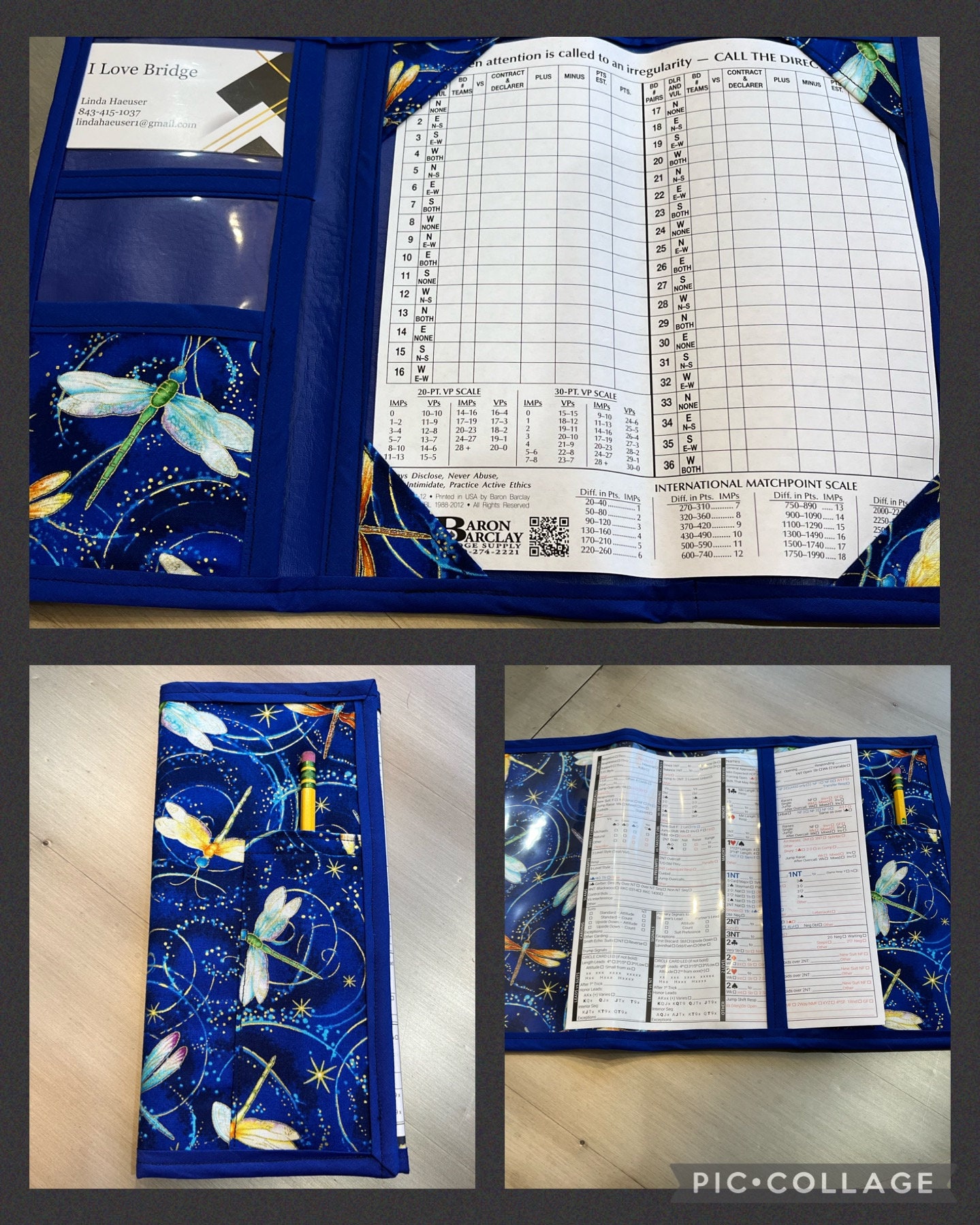Bridge Convention Card Holders