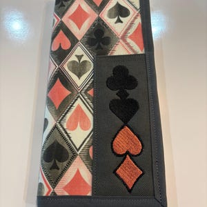 Bridge Convention Card Holders.....Custom made....You can choose fabric and customize